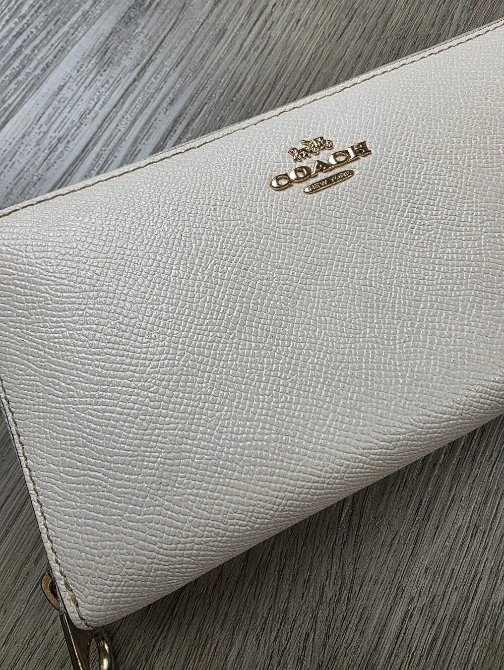 Coach Long Zip Around Wallet